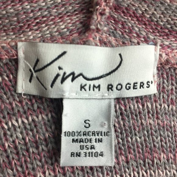 $4 SALE! Kim Rogers 3/4 Sleeve Cowl Neck Sweater - Picture 4 of 4